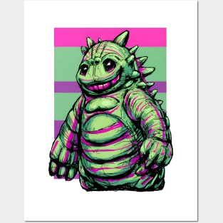 Japanese Kaiju Monster Posters and Art